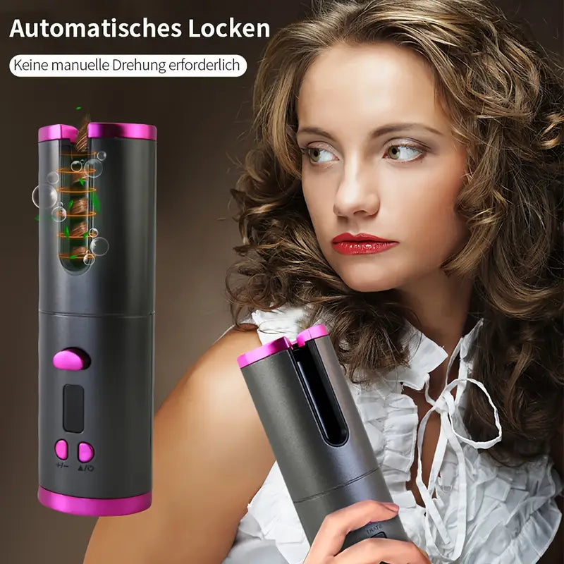 Rizadora Automatica Recargable Portatil