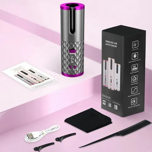 Rizadora Automatica Recargable Portatil